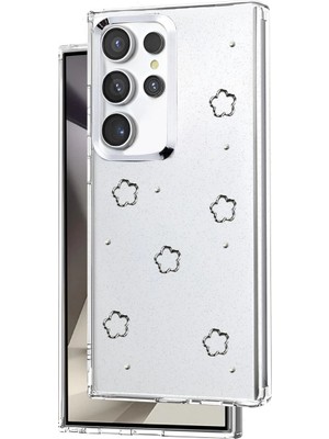 Mestore Samsung Galaxy S24 Ultra Fiyonk Desenli Kapak - Desen 8