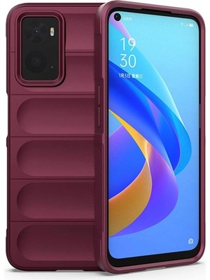 Mestore Realme 9i 4g Kılıf Optimum Silikon - Bordo