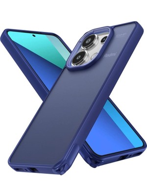 Mestore Xiaomi Redmi Note 13 Pro 4g Kılıf Elegant Kapak - Lacivert