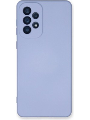 Mestore Samsung Galaxy A73 5g Kılıf Nano Içi Kadife Silikon - Lila
