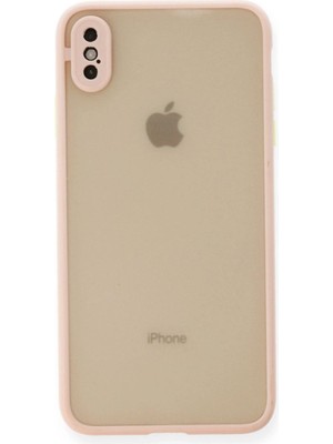 Mestore Apple Iphone x Kılıf Montreal Silikon Kapak - Pembe