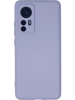 Mestore Xiaomi Mi 12 Kılıf Nano Içi Kadife Silikon - Lila