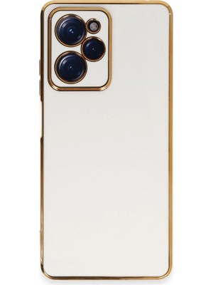 Mestore Xiaomi Poco X5 Pro 5g Kılıf Volet Silikon - Beyaz