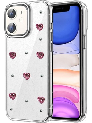 Mestore Apple Iphone 12 Fiyonk Desenli Kapak - Desen 3