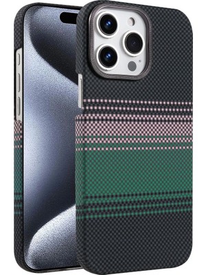 Mestore Apple Iphone 15 Pro Max Vega Magsafe Kapak - Yeşil