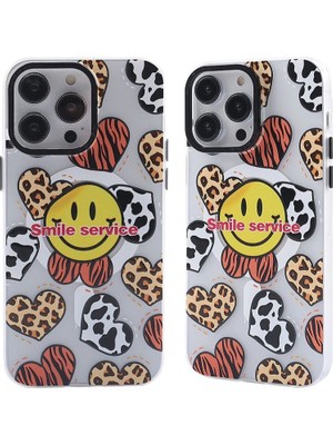Mestore Apple Iphone 13 Pro Max Kılıf Apollo Magneticsafe Desenli Kapak - Apollo Şeffaf - 2
