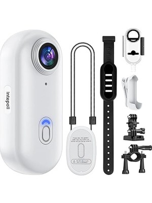 Svoria Store Mini Wıfı Aksiyon Kamerası 1080P Taşınabilir Vücut Kamerası Giyilebilir Video Kaydedici Ipx7