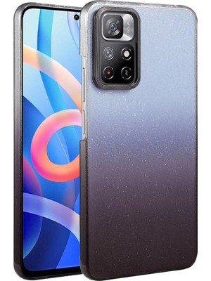 Mestore Xiaomi Redmi Note 11 Pro Glossy Kapak - Siyah