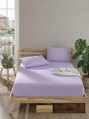 Shipla Home Pamuklu Ranforce Kumaş Lastikli Fitted Yastıklı Çarşaf Seti