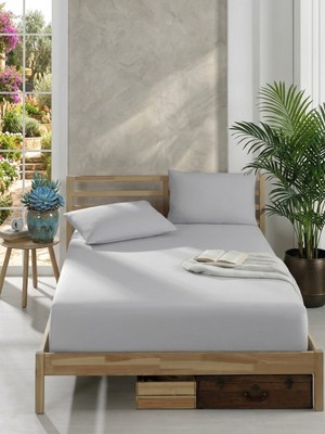 Shipla Home Pamuklu Ranforce Kumaş Lastikli Fitted Yastıklı Çarşaf Seti