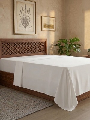 Shipla Home Düz Çarşaf 57 Tel Akfil Kumaş