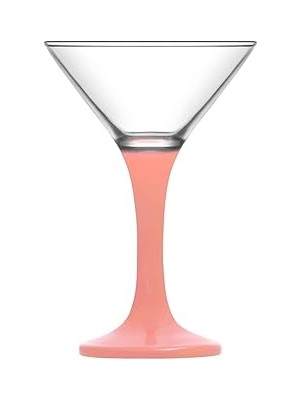 Uravas Store Lav Kardelen Pembe 4'lü Likör Kadehi