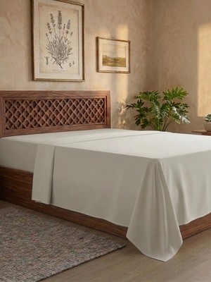 Shipla Home Düz Çarşaf 57 Tel Akfil Kumaş