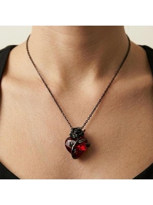 Wind Silver Mühürlü Kalp (The Sealed Heart) Tasarım Kolye