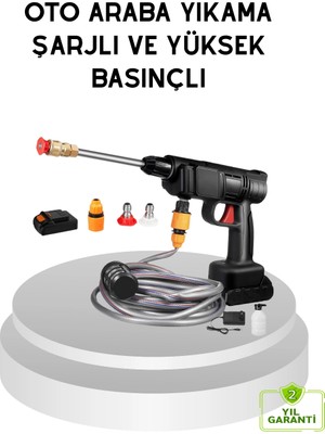 Beruflic Taşınabilir Akülü Araba Yıkama Makinesi 1.7 Mpa Basınçlı ve Ergonomik Tasarımlı