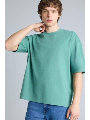 DeFacto %100 Pamuk Loose Fit Basic Tişört G4728AX26SM