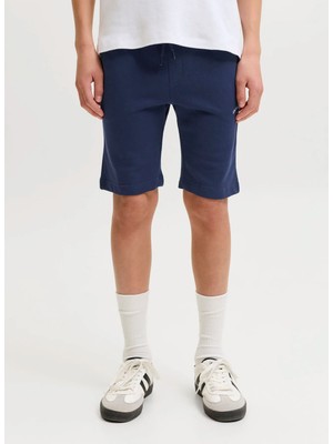Jack & Jones Lacivert Erkek Çocuk Baskılı Şort 12289978