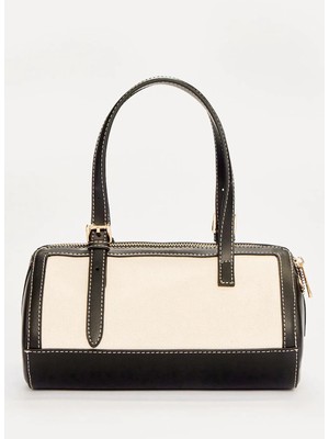 Ted Baker Bej - Siyah Kadın %60 Poliüretan, %40 Pamuk Omuz Çantası TBSS26FBAG037