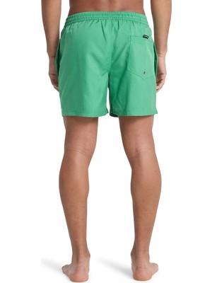 Quiksilver Deluxe 15 Yeşil Erkek Şort Mayo