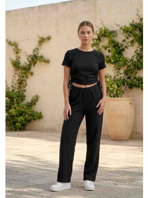 Moda Bürümcük Takım Siyah