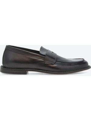 Pantanetti Siyah Erkek Loafer 19571D