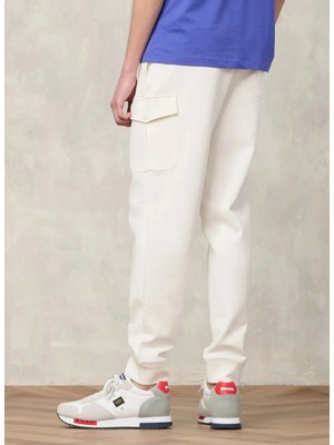 Blauer Beyaz Erkek Regular Fit Logo Baskılı Sweatpant 26SBLUP04036-102 Olneys