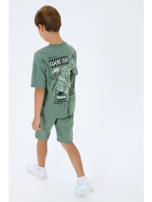 Modadua Rolypoly 3758-G Erkek Garson Bermuda Takım
