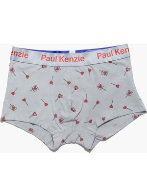 Paul Kenzie x Durex - Desenli Erkek Trunk Boxer - Lovepop