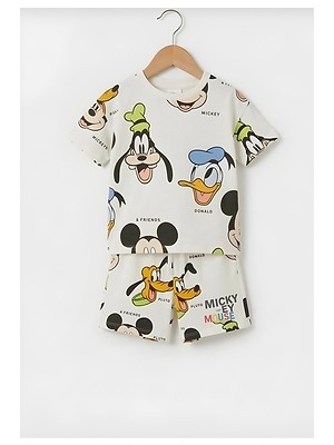 Arya Nisa Kids Erkek Çocuk 2'li Yazlık %100 Pamuklu Şortlu Takım