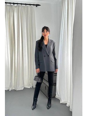 Modadua Füme Blazer Ceket