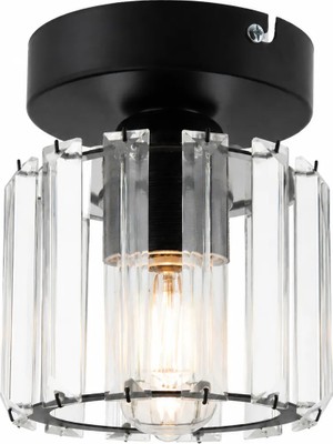 ESSLİGHT NEHİR TEKLİ PLAFONYER AVİZE KRİSTAL TAŞLI MODERN DEKORATİF AYDINLATMA