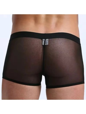 Ulu Pazarlama Fantezi  Transparan  Tül Erkek Boxer  Fantezi Tanga BC4603