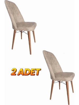 Rihan Mobilya 2 Adet Mutfak Salon Sandalye