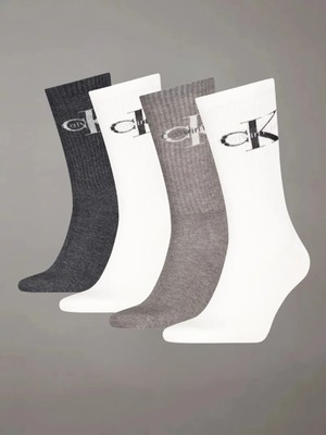 Calvin Klein Calvın Kleın Erkek 4 Lu Çorap 701235982-002
