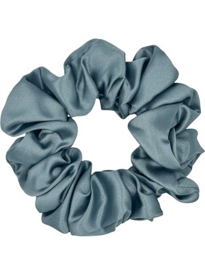 Icon Silk Saf Ipek Saç Tokası Orta Boy (Gece Mavisi)