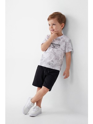 Erkek Çocuk Batik Desen Penye Basic Takım (3-6yaş) (Batik)