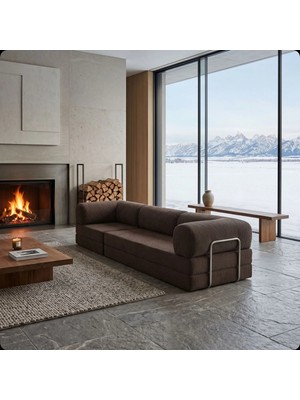 MONAMI Dechome 300 X100 Modüler Sünger Kanepe ve Yatak | 22 Dns | Taşınabilir, Yatak Olabilen |