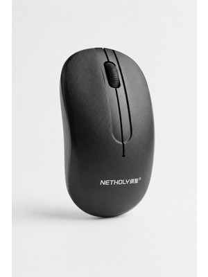 ArmoniaVital Kablosuz Optik Mouse 2.4ghz Siyah Laptop Bilgisayar Faresi Ev Ofis Uyumlu Tak Çalıştır Mause
