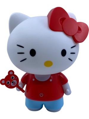 Elit Koca Kafa Hello Kitty Gece Lambası