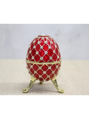 Calperia Swarovski Taşlı Yumurta - Model 7