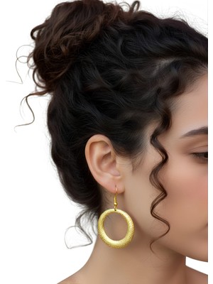 Gold Halka Küpe