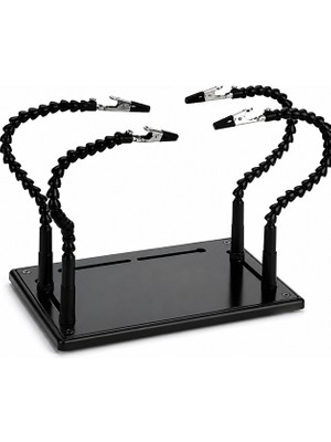 Marxlow ZD-11P Tabanlı 4 Adet Timsah Uçlu Pcb Tutucu SetiSınırlı Sayıda Siparişte Geçerli "4 Adet Sıkıştırılabilir PCB Kart Tutacağı Mıknatıs" Hediye....