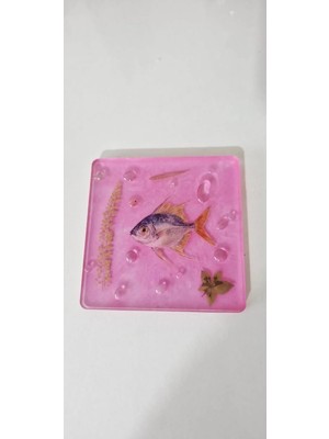 PINAXAR Epoksi Kırılmaz Gider Kapağı Pembe - Modern Dekoratif Gider Süsü Pembe