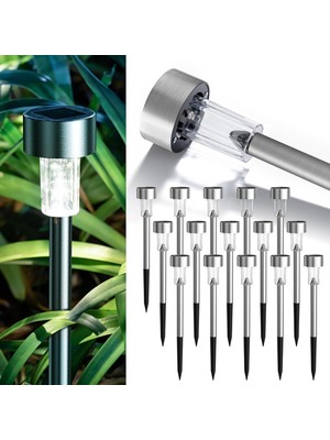 Munico 20 Adet Dış Mekan Güneş Enerjili Bahçe Lambalar Bahçe Balkon Su Geçirmez Güneş Enerjili Bahçe Lamba