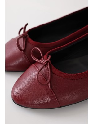 5in1Canpolat Bordo Klasik Babet 25576