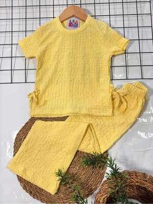 Lea Kids Kız Çocukları Rahat Kumaş Takım