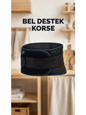 Ayarlanabilir Nefes Alabilir Ortopedik Unisex Bel Destek Korsesi TKNPX-4342