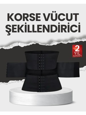 Toparlayıcı Bel Korsesi Nefes Alabilen Elastik TKNPX-4342