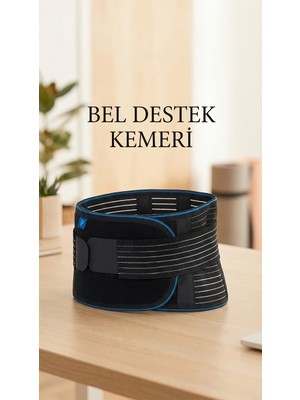 Unisex Ortopedik Bel Destekli Ayarlanabilir Çalışma Korsesi TKNPX-4342