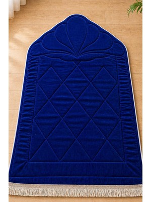 Ortopedik Diz Ağrıtmayan Kapitone Hediyelik Çeyizlik Seccade 1cm Sünger 65 x 120 Ebat